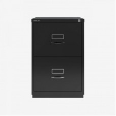 F-Series failų stalčių spintelė – 2 stalčiai, juoda