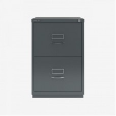 F-Series failų stalčių spintelė – 2 stalčiai, pilka