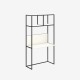Outline darbo stalas - baltas Outline darbo stalas - baltas